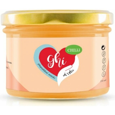 Ghí od Srdce prepustené maslo "Chilli" 235ml