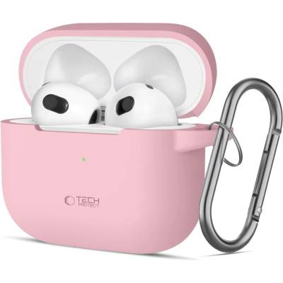 Tech-protect SILICONE HOOK APPLE AIRPODS 3 Dusty Pink (5906302375127)