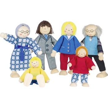 Goki Гъвкави кукли Goki - Градско семейство (SO218)