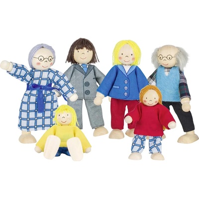 Goki Гъвкави кукли Goki - Градско семейство (SO218)