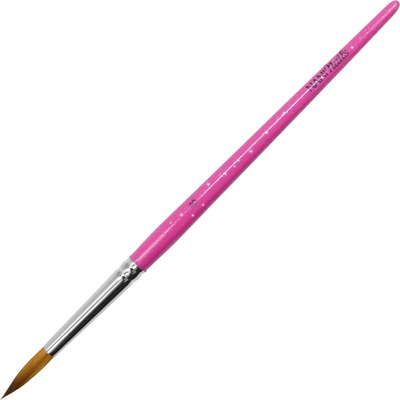 NANI štetec na akryl 8 Pink Glitter