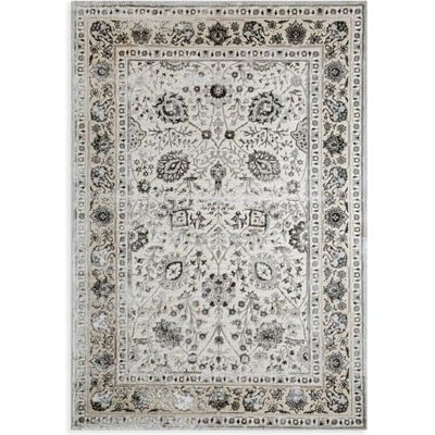 Takoy Koberec 160x230 cm béžovo-hnědý zdobený rostlinným vzorem VIANA-HF-489282 | 160 x 230 cm