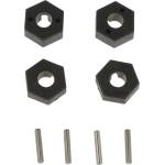 HOBAO Mini ST Wheel Hex Hub with Pin (4 pcs) (H11217)