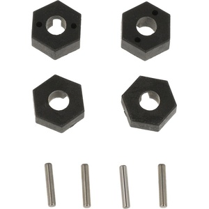 HOBAO Mini ST Wheel Hex Hub with Pin (4 pcs) (H11217)