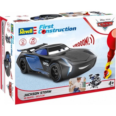 Revell First Construction auto 00921 Jackson Storm (světelné a zvukové efekty) (120)