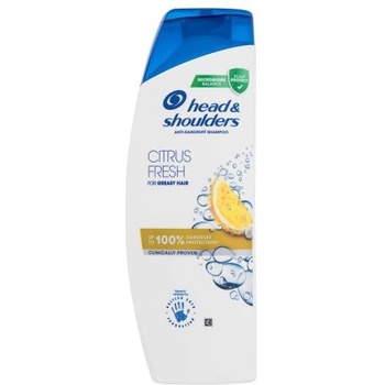 Head & Shoulders Citrus Fresh 400 ml шампоан за мазна коса с пърхот унисекс