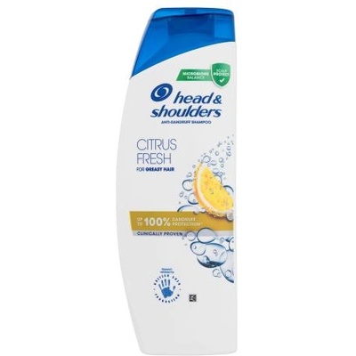 Head & Shoulders Citrus Fresh 400 ml шампоан за мазна коса с пърхот унисекс