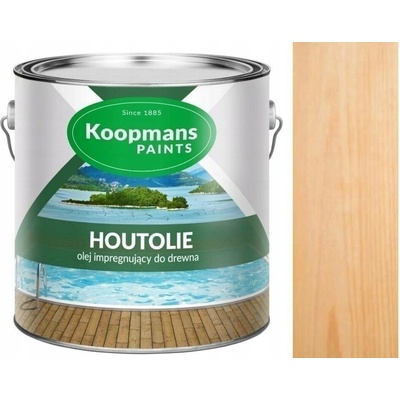 Impregnační olej na dřevo Koopmans Houtolie bezbarvý 5L