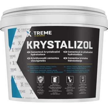 DEN BRAVEN Cementová kryštalizačná hydroizolácia Krystalizol 5 kg
