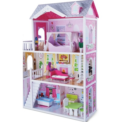 Moni Toys Moni Дървена Къща за кукли Aria 4107 (108558)