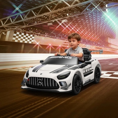Aiyaplay Mercedes-AMG Elektrické autíčko bílá