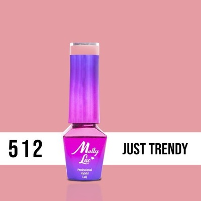 Molly Lac Gél lak Miss Iconic JUST TRENDY 512 5 ml