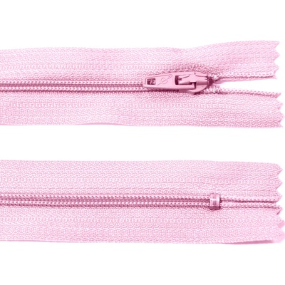 Spirálový zip no.3 nerozepínací 60cm - více barev color: 533 baby pink