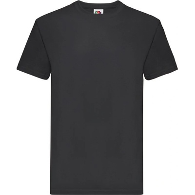 Fruit of the Loom triko pánské Super Premium T černé