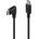 Lindy Кабел Lindy, от USB-C(м) към USB-C(м), 0.5m, 60W, черен (32004)