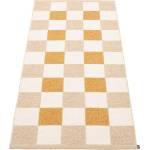 Pappelina Пътека за открито и закрито в цвят жълта охра и бежова 70x160 cm Pix Vanilla Ochre - Pappelina (PI6E716)
