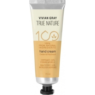 Vivian Gray Krém na ruky True Nature Cedar & Patchouli 75 ml