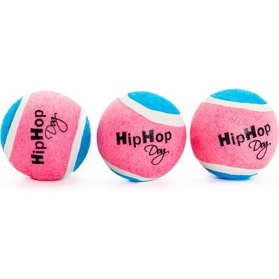 TRIXIE Neonový ve tmě svítící míček pískací 5 cm (3 ks/balení)