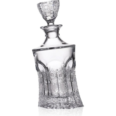 Bohemia Crystal Ručně broušená karafa whisky rum a pálenku 700ml