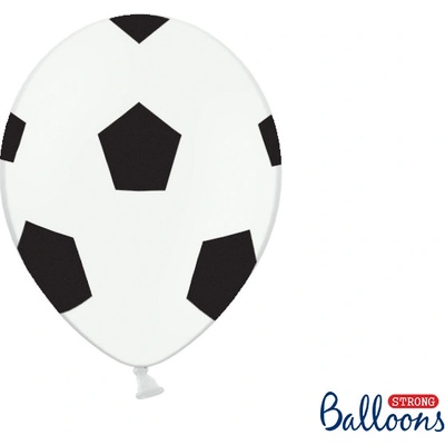 PartyDeco Balónky Fotbalový míč 30 cm