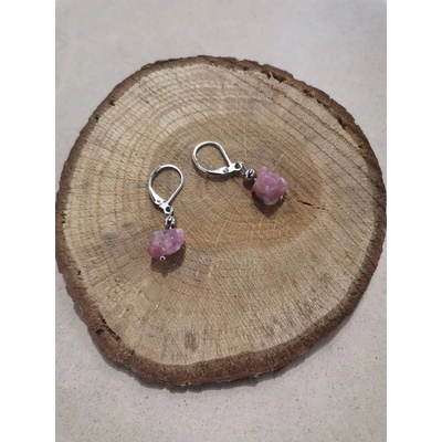 Melvys náušnice Rubelit 0001188