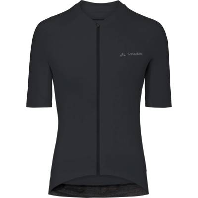Vaude Дамска фланелка с къс ръкав за колоездене Vaude Women's Furka Full Zip Tricot III Cycling jersey - Black - размер 42 (EU) (156-2796-0114)