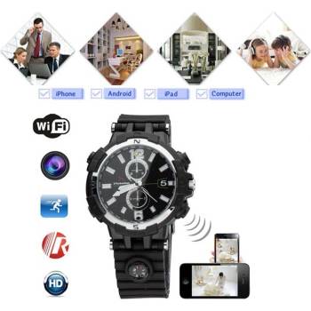 Image 1 of Base Шпионски Часовник pq268 220517592 (263245_Черно)