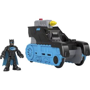 Mattel Екшън фигура на Батман с Бат-Танк от Mattel Imaginext DC Super Friends Batman Figure And Bat-Tech Racing Bat Tank, GVW26