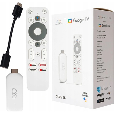 Homatics Stick 4K Google TV 32 GB