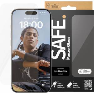 Panzer Стъклен протектор Safe за Apple iPhone 15 Pro UWF