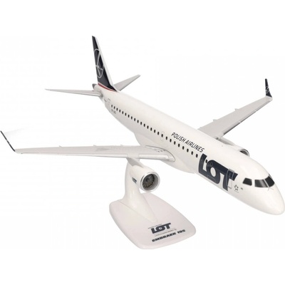 Herpa ERJ-195LR ERJ-190-200 LR LOT Polish Airlines 2010 Colors 1:100