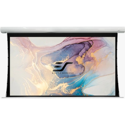 Elite Screens РАЗПЕЧАТАН Електрически прожекционен екран, 221.4 x 124.5 см, обтегнат AcusticPro, EliteScreens Saker SKT100XH-E24-AUHD (SKT100XH-E24-AUHDRES)