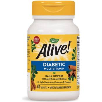 Nature's Way Алайв Мултивитамини за Диабетици 60 таблетки | Nature’s Way (12371)