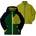 Kamik Детско 3-в-1 яке Kamik Kid's Silas Waterproof jacket - Green / Black - размер 128 (EU) (703-5363-0217)