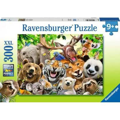Ravensburger - Puzzle Exotic Animals Selfie XXL - 300 piese