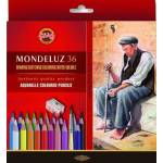 KOH-I-NOOR Mondeluz 3712/36 Комплект акварелни моливи 36 бр (3712036003KZ)