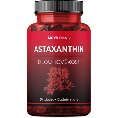 MOVit Astaxanthin Dlouhověkost tob.60