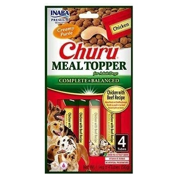 Churu Meal Topper Chicken with Beef Recipe 4 x 14 g