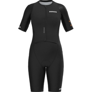 Bioracer Дамски скин за колоездене Bioracer Women's Epic Aero Tri Suit Kit Cycling skinsuit - Eclipse Black - размер XL (102-5405-0215)