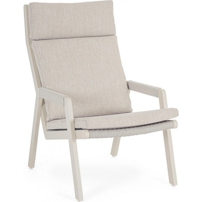 Bizzotto Zahradní křeslo EMERY krémové