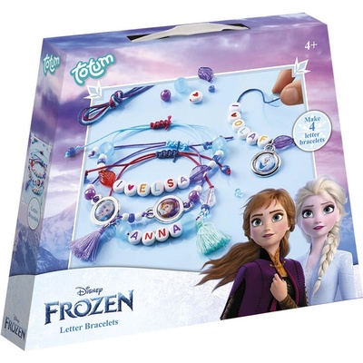 Kreativní sada náramky s písmenky Ledové království/Frozen