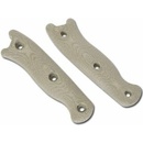 KA-BAR CANVAS MICARTA HANDLE SET FOR SHORT BECKERS KB-BK16HNDL