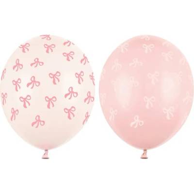 Party Deco Балони с Панделки - Микс Розово и Крем (1 Пакет / 2 Бр. ) (sb14p-340-000)