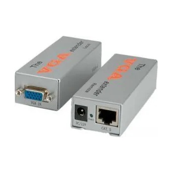 Image 1 of Roline VGA Extender усилвател VALUE 14.99. 3431 : : До 80 m, 1280 x 1024, 60 Hz, HD15 - HD15, F / F, Захранване: 12 V, 600 mA, 14.99. 3431