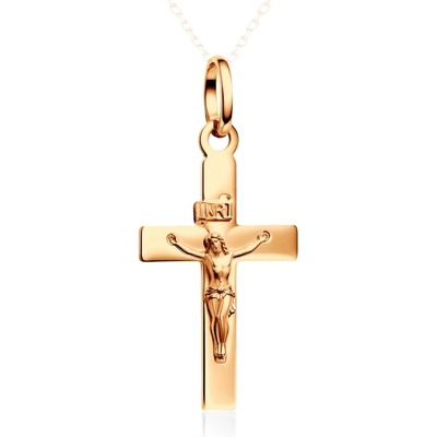 SAVICKI Висулка с кръстче Savicki: злато