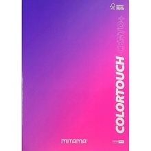 Mitama A4 štvorčekovaný ružový fialový