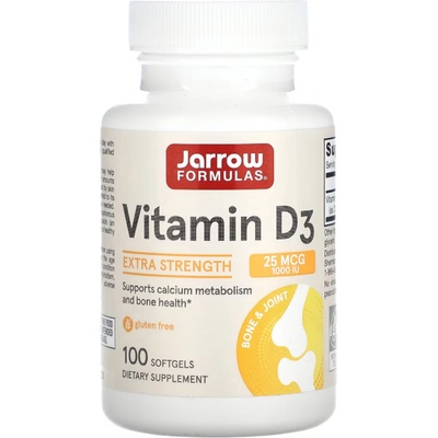 Jarrow Formulas Vitamin D3 1000, 100 капсули, Jarrow Formulas (8428)
