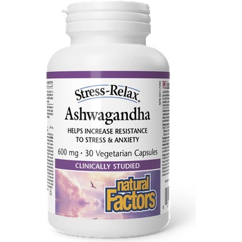 Natural Factors Ашваганда KSM-66 600 mg 30 V капсули | Natural Factors (2862 NF)