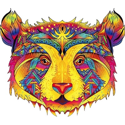 IZMAEL Drevené Color Bear/M 152 dielov