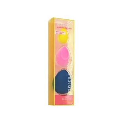 Real Techniques Prism Glo Sponge Set Perfect Blend Trio гъбичка за фон дьо тен
